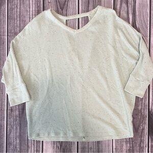 Women’s Cherish 3/4 sweater, size S, color light green, NWOT